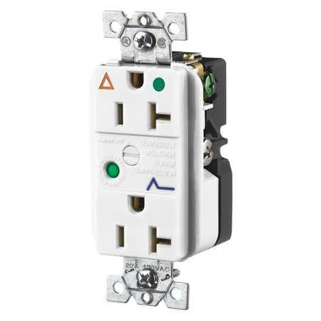 BRYANT SP83IGWA RECEPTACLE WHITE 20A DECORATOR OUTLET