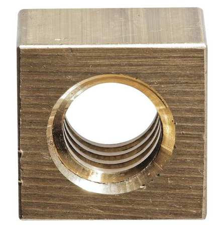 BIG BOLT CORP SQNTBSL1210 SQUARE NUT 1/2-10 7/8 W BRASS PK10
