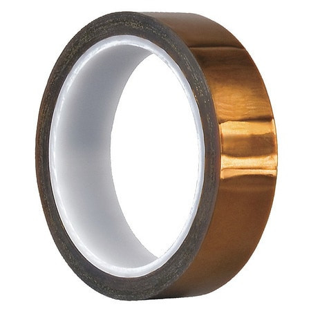 TAPECASE 15C612 FILM TAPE POLYIMIDE AMBER 1/4 IN X 36 YD