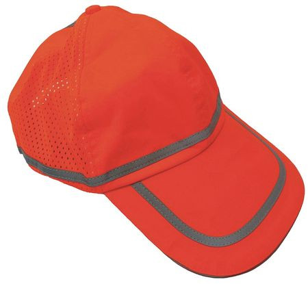 CONDOR USA INC 25F541 BASEBALL CAP POLYESTER HI-VIS ORANGE