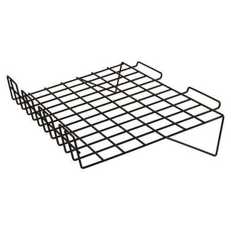 ECONO EBL/SL22 SLOPING SHELF W/ 3" LIP - SEMI-GLOSS BLA