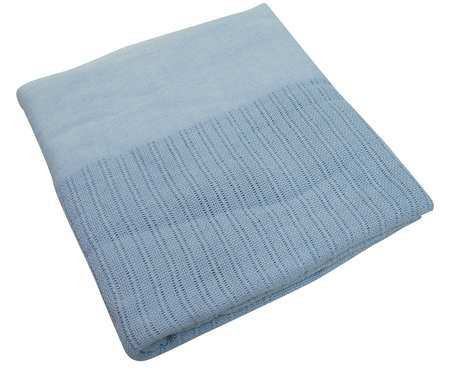 R  R TEXTILE X51002 D8004 THERMAL BLANKET TWIN 66X90 IN. BLU