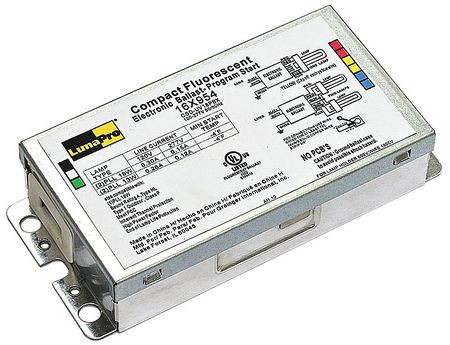 LUMAPRO 16X954 CFL BALLAST ELECTRONIC 37W 120 TO 277V