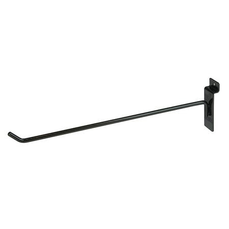 ECONO EBL/H12 12" DELUXE HOOK - SEMI-GLOSS BLACK