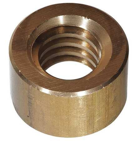 BIG BOLT CORP RDNTBSL786 ROUND NUT 360 BRASS 7/8-6 PK5