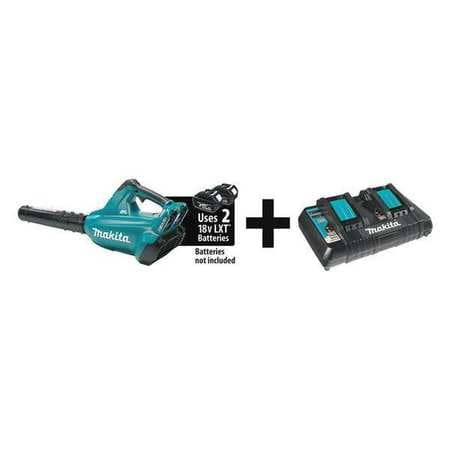 MAKITA XBU02Z & DC18RD X2 18V LION BLOWER DUAL PORT CHARGER