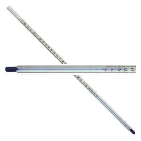 EVER-SAFE ACC1503BLSSC LIQUID IN GLASS THERMOMETER,-20 TO 150C