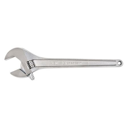 CRESCENT AC218VS ADJUSTABLE WRENCH 18IN CHROME CARDED