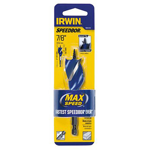 IRWIN 1866036 SPEEDBOR MAX 7/8" X 4" OAL