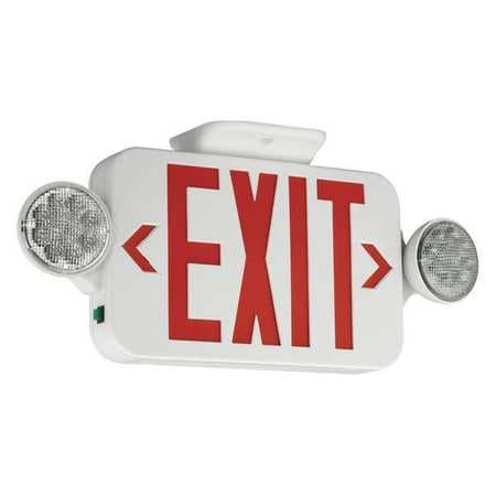HUBBELL CCR COMPASS LIGHTING CCR LED COMBO EXIT/EMER