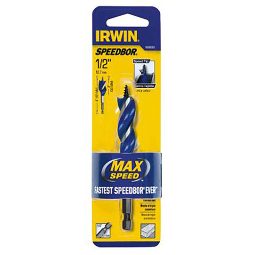 IRWIN 1866033 SPEEDBOR MAX 1/2" X 4" OAL
