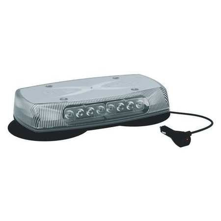 ECCO 5590CAC-VM MINI LIGHTBAR, LED, AMBER/CLEAR, MAGNETI