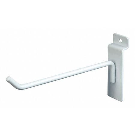 ECONO EWH/H6 6" DELUXE HOOK - SEMI-GLOSS WHITE
