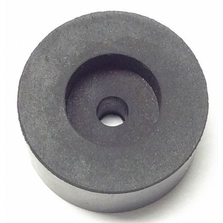 ACCURATE MFD PRODUCTS 2941-017 BUMPER 3/4 IN. BLACK RUBBER PK25