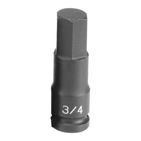GREY PNEUMATIC 2924F 1/2" DRIVE X 3/4" HEX DRIVER