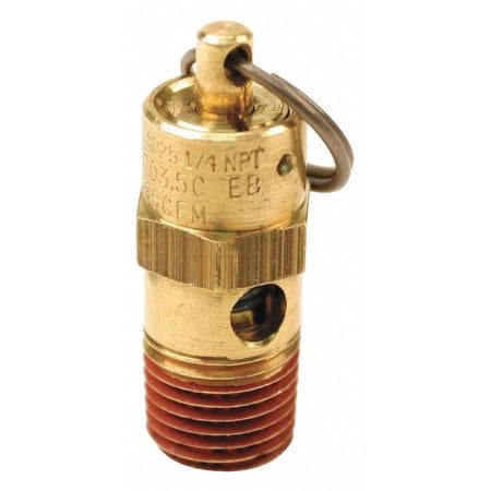 CONTROL DEVICES ST25-1A250 1/4" INLET, ASME SAFETY VALVE
