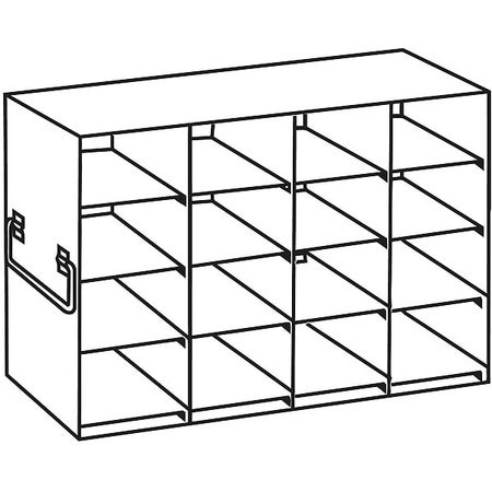 ARGOS TECHNOLOGIES RFE442A FREEZER RACK FOR 2IN BOX SS HOLDS 16
