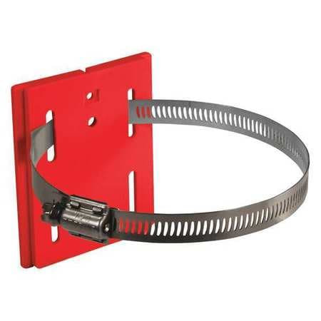 RETRACTA-BELT WP412HC-RD WALL MOUNT PLATE 5 L INCLUDES HOSE CLAMP