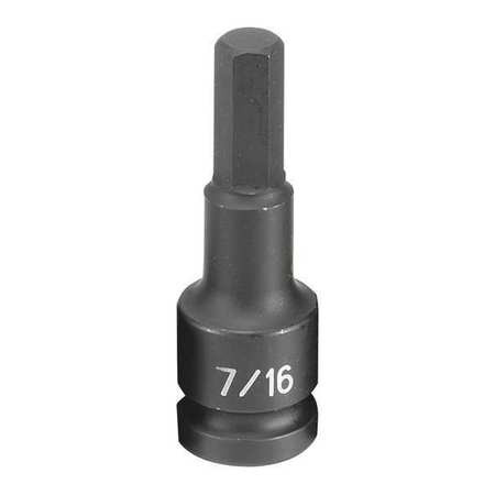 GREY PNEUMATIC 2914F 1/2" DRIVE X 7/16" HEX DRIVER