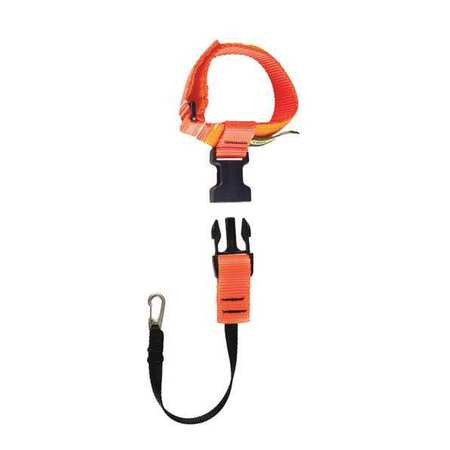 GEAR KEEPER TL1-2008 TOOL LANYARD 10 IN L ORANGE 5 LB.