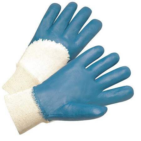 WEST CHESTER PROTECTIVE GEAR 4060/L COATED GLOVES BLUE/WHITE L PK12
