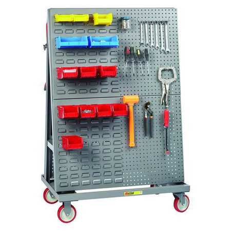 LITTLE GIANT LADDERS AFCP-2436-5PY MULTIPURPOSELEANTOOLCARTMOBILEWORKCENTER