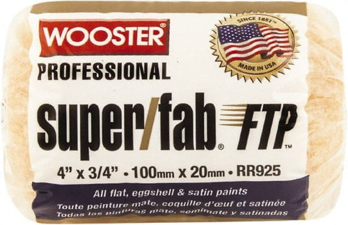 WOOSTER RR925-4 3/4" NAP, 4" WIDE PAINT ROLLER