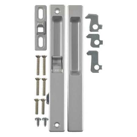 WRIGHT TOOL V1195 FLUSH MOUNT PATIO DOOR LATCH,ALUMINUM