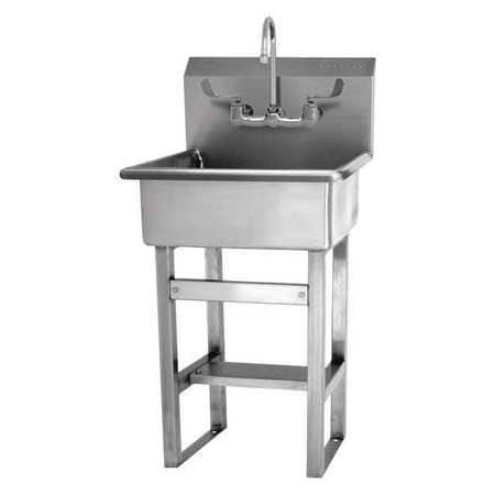 SANI-LAV 524F-0.5 HAND SINK 46-1/2 IN H FLOOR MOUNTING