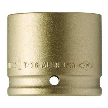 AMPCO SAFETY TOOLS I-1/2D9MM IMPACT SOCKET 9MM SIZE 1-3/16 L 6 PTS.
