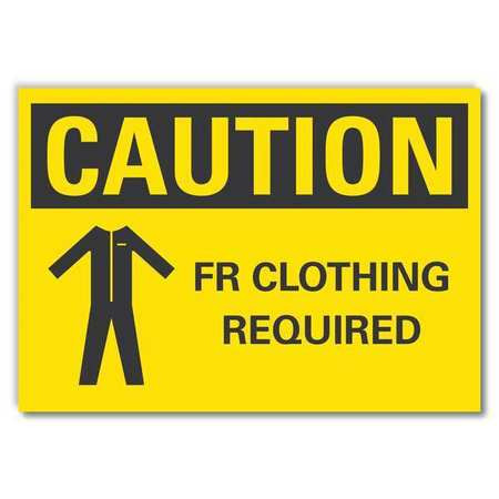 LYLE LCU3-0173-RD_10x7 CAUTION SIGN SELF-ADHESIVE VINYL 7 IN H