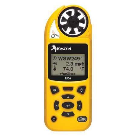 KESTREL 0855LVYEL WEATHER METER,LCD,YELLOW W/WIFI
