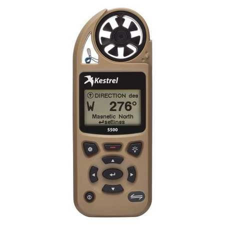 KESTREL 0855TAN WEATHER METER,DESERT TAN,0.3 TO 48.87"HG