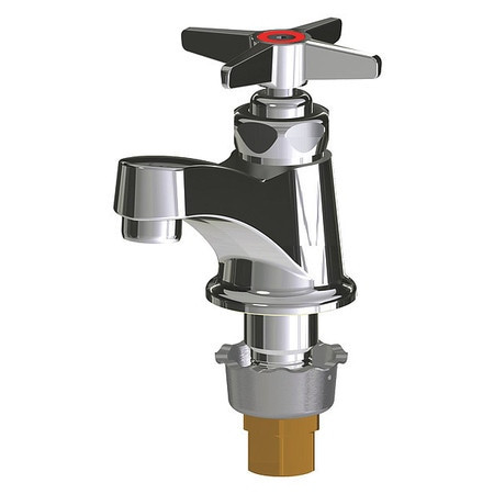 CHICAGO FAUCETS 701-E74HOTABCP LOW ARC CHROME CHICAGO FAUCETS 701