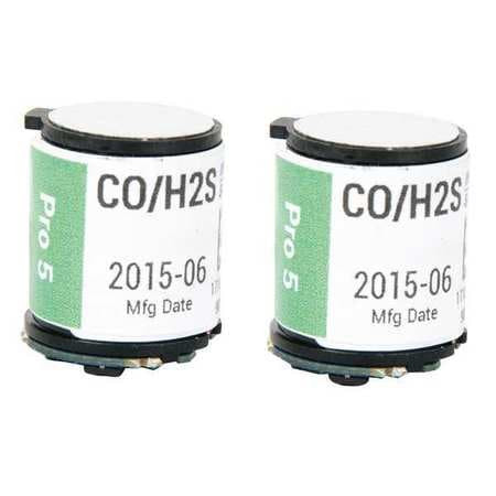 INDUSTRIAL SCIENTIFIC 17156919 LARGE REPLACEMENT DUAL SENSOR CO H2S