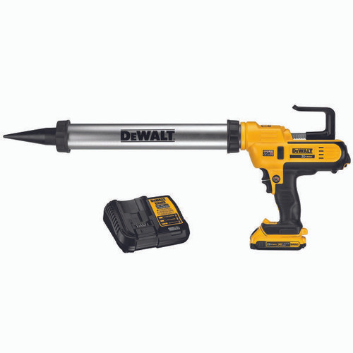 DEWALT TOOLS DCE580D1 20V 600ML SAUSAGE ADHESIVE GUN KIT