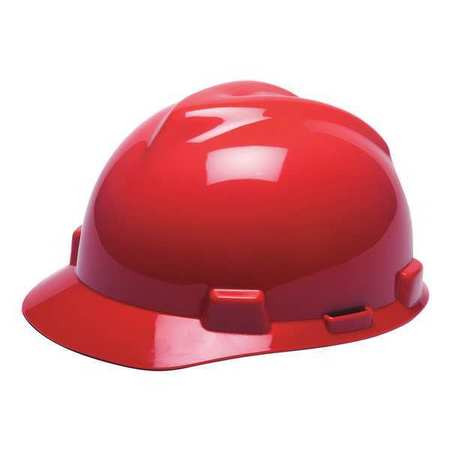 MSA SAFETY WORKS 10057446 CAP,V-GARD,1-TOUCH,RED