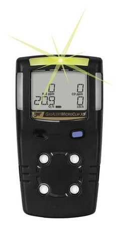 BW TECHNOLOGIES BY HONEYWELL MCX3-XW0M-B-NA GAS DETECTOR