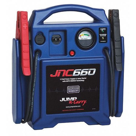 SOLAR JNC660 1700 PEAK AMP 12V VEHICLE JUMP STARTER W