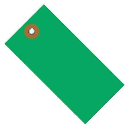 TYVEK G14011C SHIPPING TAG,2 3/4X1 3/8",GREEN,PK100