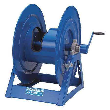 COXREELS 1125-5-250-BYXX HOSE REEL, STORAGE, STEEL, HAND CRANK