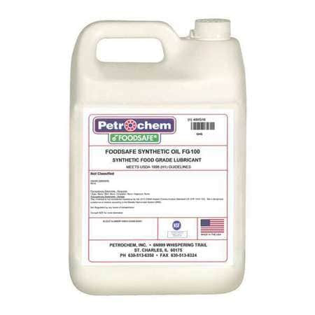 PETROCHEM SYNOIL FG-100-001 LUBRICANT, 1 GAL., JUG, SYNTHETIC OIL, C