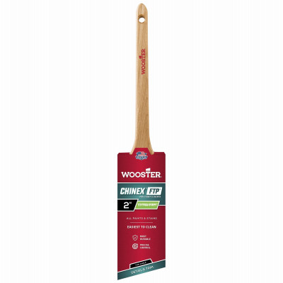 WOOSTER 4424-2 THIN ANGLE SASH PAINT BRUSH, CHINEX FTP,