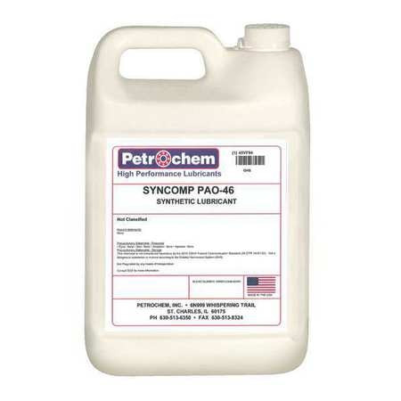 PETROCHEM SYNCOMP PAO-46-001 COMPRESSOR OIL 1GAL JUG POLYALPHAOLEFIN