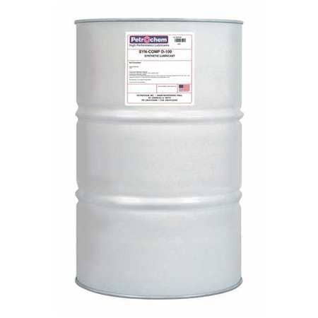 PETROCHEM SYN COMP D-100-055 COMPRESSOR OIL 55GAL DRUM SYNTHETIC OIL