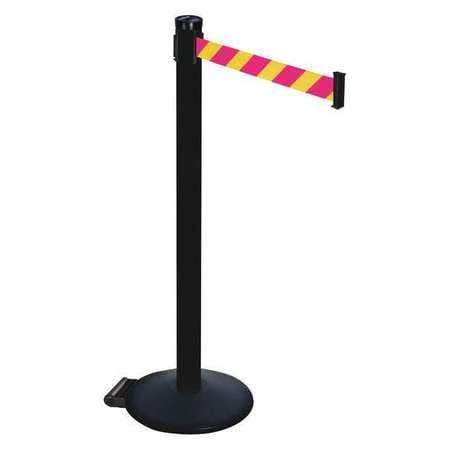 RETRACTA-BELT 305PSB-MYD BARRIER POST MAGENTA/YLW BELT 2IN BELT W