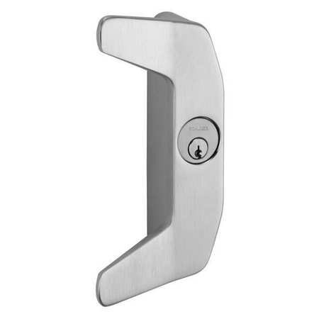 VON DUPRIN 386NL US26D LHR NIGHT LATCH PULL LH REVERSIBLE SILVER