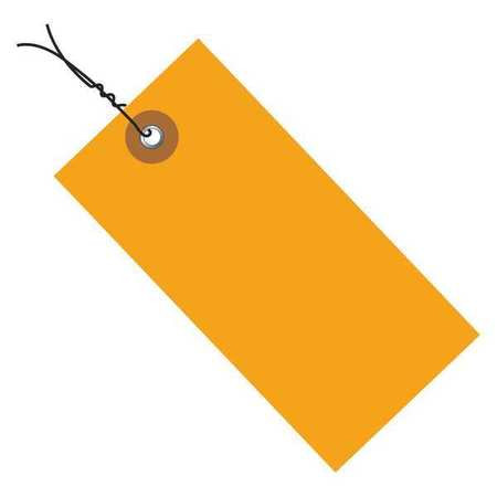 TYVEK G14053E WIRD SHPNG TAG,4-3/4"X2-3/8",ORNG,PK100