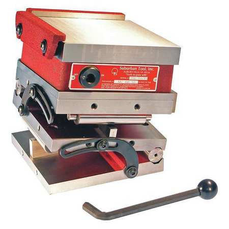 SUBURBAN MSPC-1212-S2 MAG. SINE PLATE, 12INL, 12INW, 6-13/16IN