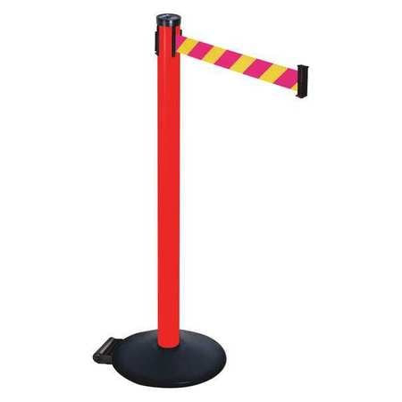 RETRACTA-BELT 305PRD-MYD BARRIER POST MAGENTA/YLW BELT 2IN BELT W